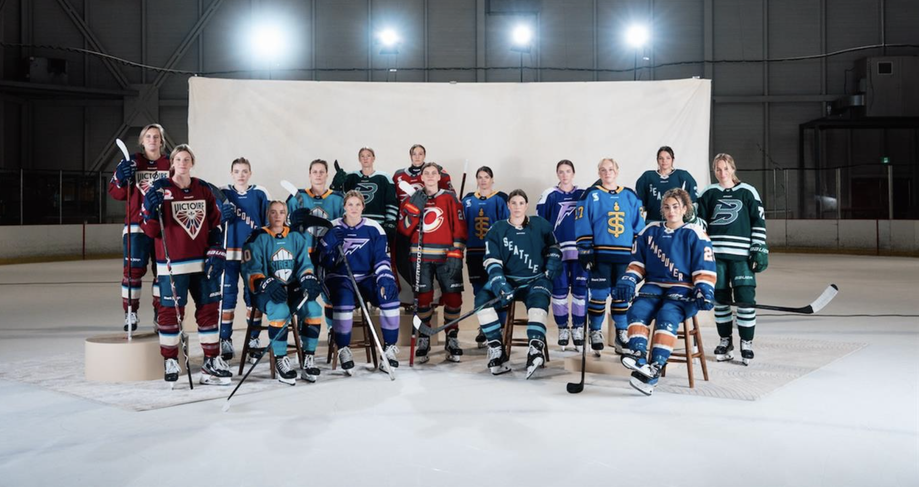 Meet the athletes playing it big in the Professional Women's Hockey League