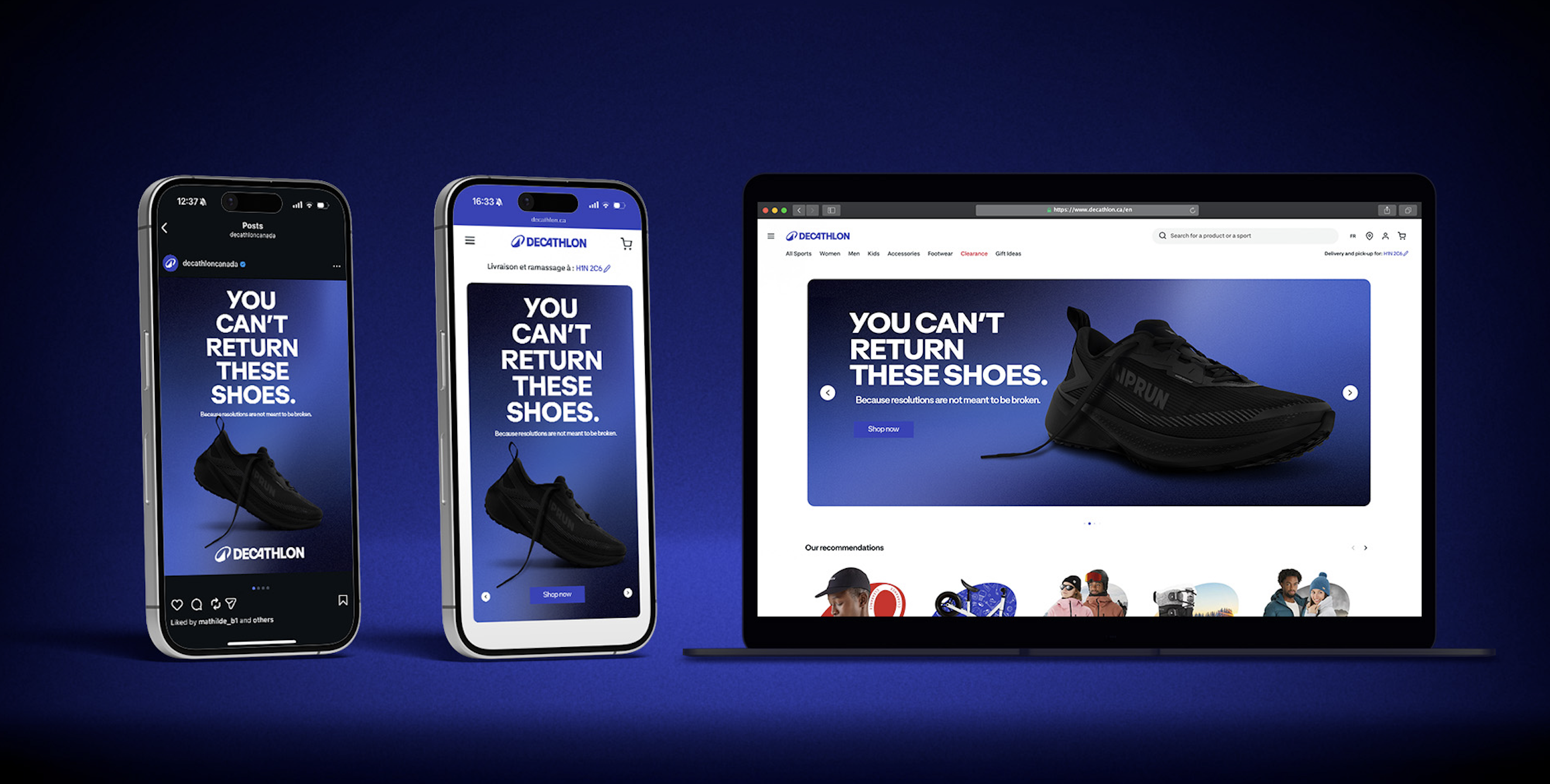 How Decathlon makes a point with no returns