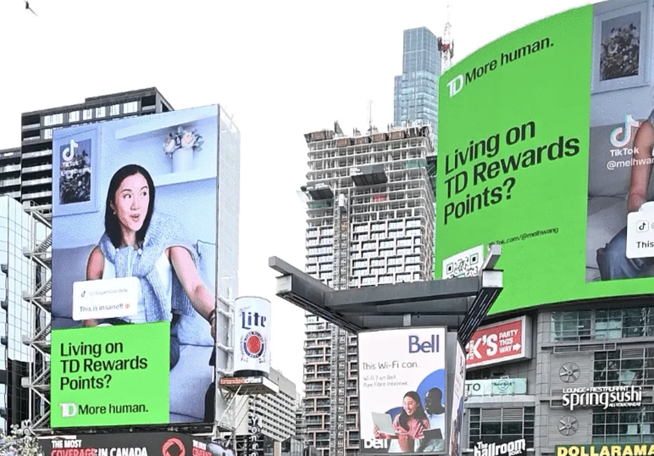 TD turns rewards points into social media survival challenge